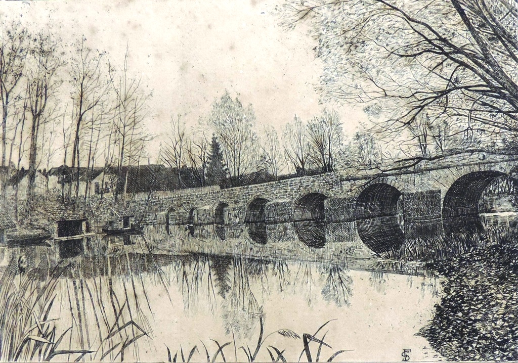 Illustration pour le livre de Grez-sur-Loing
